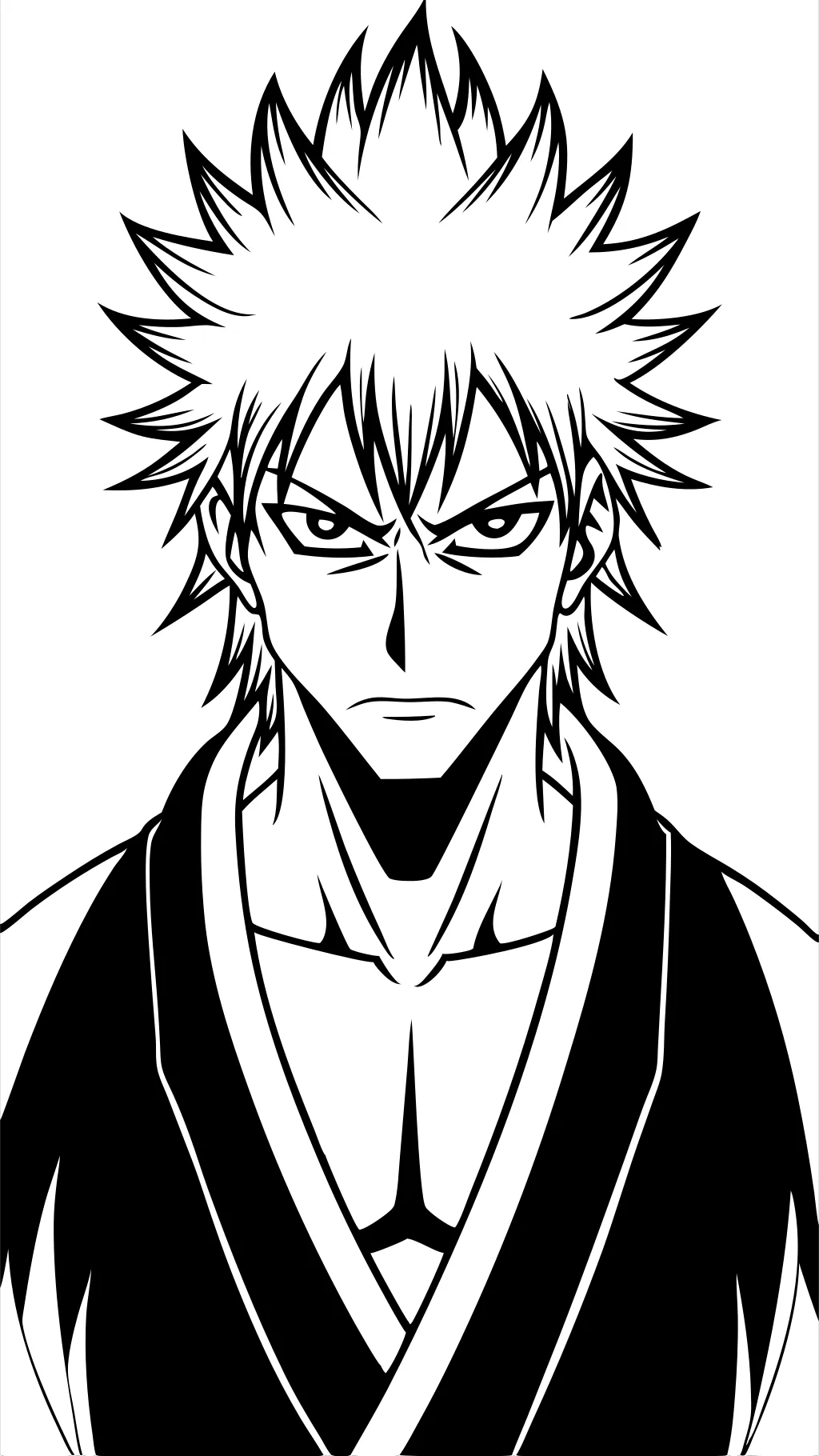 bleach coloring pages